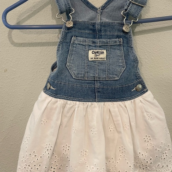 Set of 2 OshKosh Denim Jumpers - Picture 3 of 9